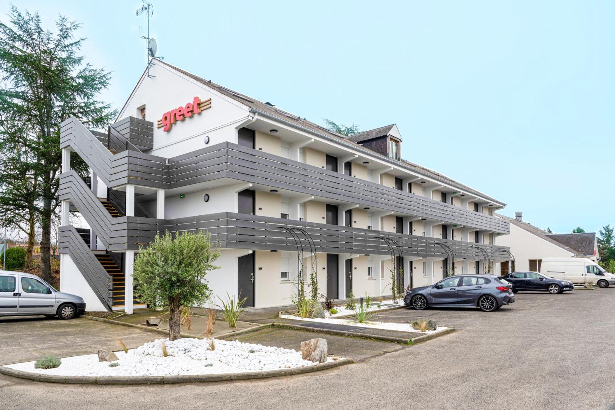 Greet Hotel Châtellerault Kültér fotó